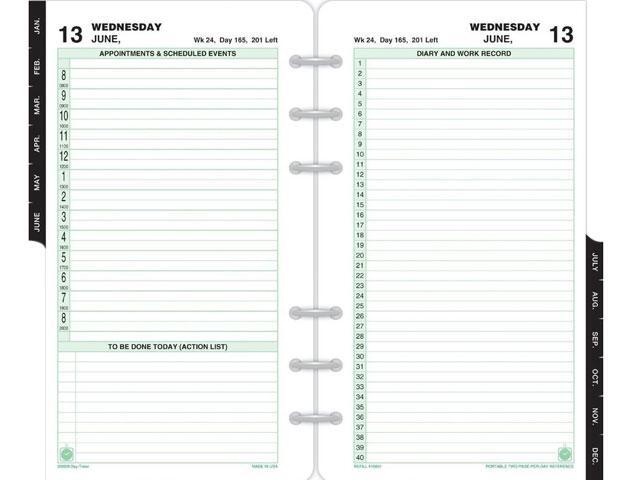 Working day-Timer 2 Internet pages Every day Planner Refill, Julian - Each day - 1 Yr - January 2016 until eventually December 2016 - 1 Working day Double Web site Structure - 3.75\ photo regarding Daily Planner Page identify Working day-Timer 2 Webpages Each day Planner Refill, Julian - Day-to-day - 1 Yr - January 2016 until December 2016 - 1 Working day Double Website page Design - 3.75\