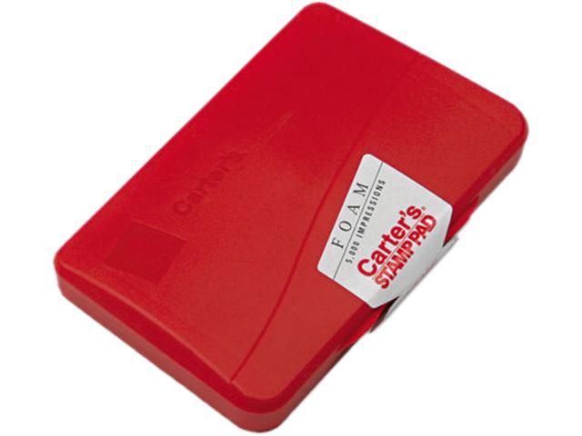 Foam Stamp Pad 4 1/4 x 2 3/4 Red - Newegg.com