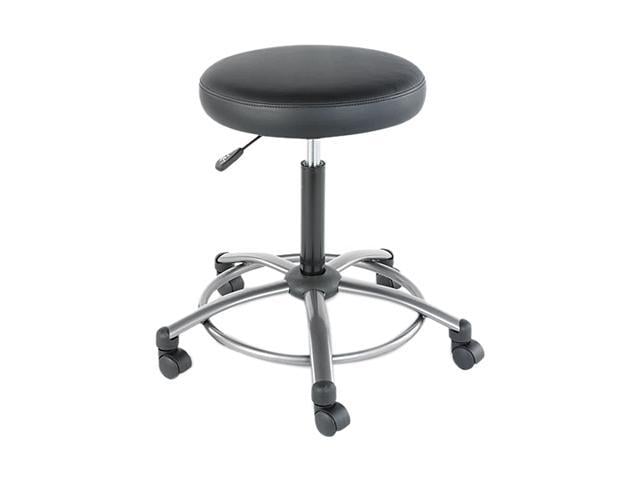 Alera US46CS10G Height-Adjustable Utility Stool, Black - Newegg.com