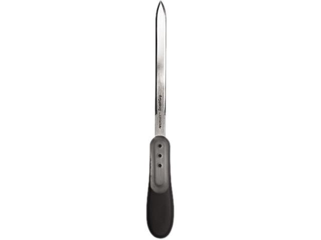 Westcott 14821 Recycled Letter Opener with Microban Antimicrobial Protection, 9", Black