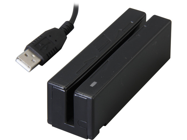 thumbnail image 2 of MagTek 21040102 Triple Track Magnetic Stripe Swipe Reader – USB, Mini, Open Box 2 of 5