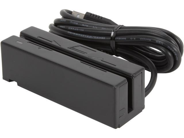 MagTek 21040104 Dual Track USB HID Magnetic Stripe Reader with 6' Cable 