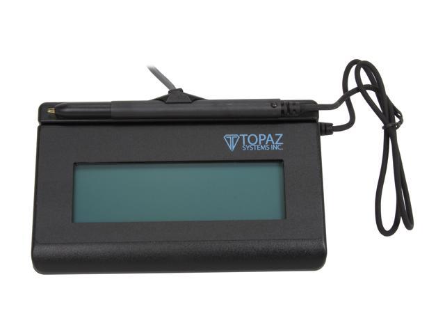 Topaz SignatureGem LCD 1x5 T-LBK462 Series Virtual Serial via USB 