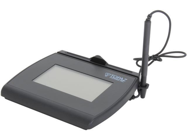 Topaz T-lbk766se-bhsb-r 4x5 Backlit LCD Signature Capture Reader Pad for sale online 