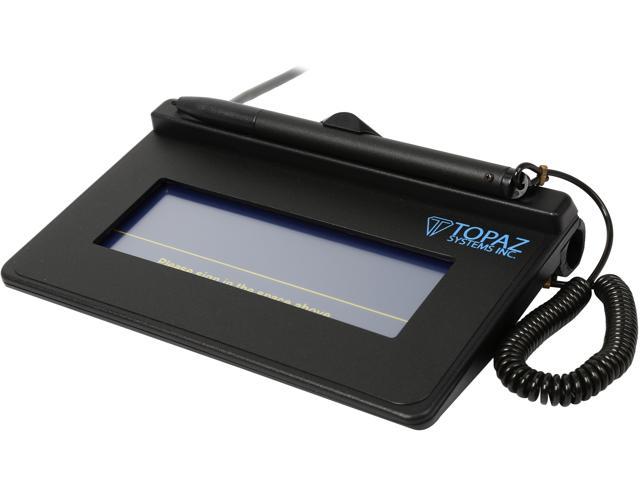 TOPAZ SignatureGem Pad USB T L460 HSB R   LCD 1x5 Signature Capture Reader 