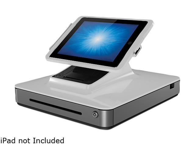 Elo E0050 Paypoint Pos System For Ipad 4 Ipad Air Ipad Air 2 With Barcode Scanner Receipt Printer Cash Drawer Msr Customer Facing Display Americas White Newegg Com