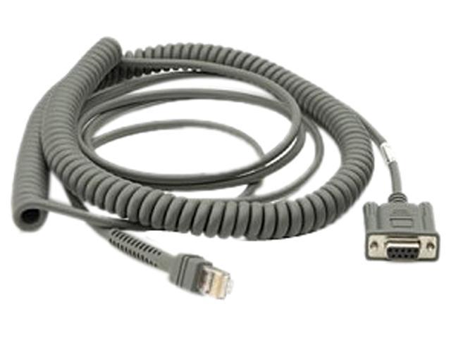 Zebra (Motorola/Symbol) CBA-R24-C20ZAR Coiled RS232 Cable Fujitsu Team