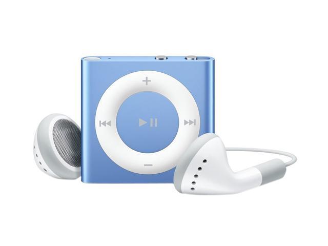Apple Ipod Shuffle 4th Generation Blue 2gb Mp3 Player Mc751ll A