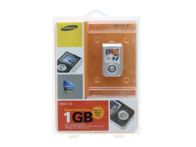 SAMSUNG Silver 1GB MP3 Player YP-T7Z - Newegg.com