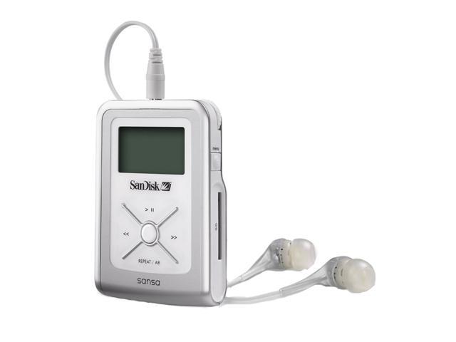 SanDisk Silver 1GB MP3 Player Sansa e140