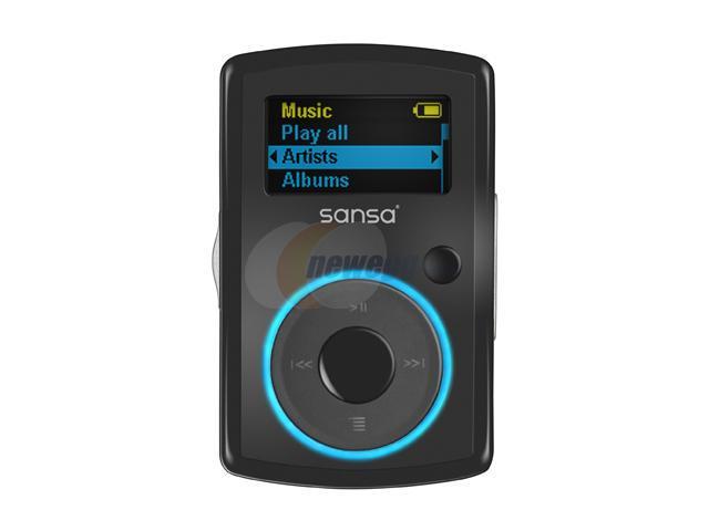 SanDisk Sansa Clip 1.0" Black 1GB MP3 Player