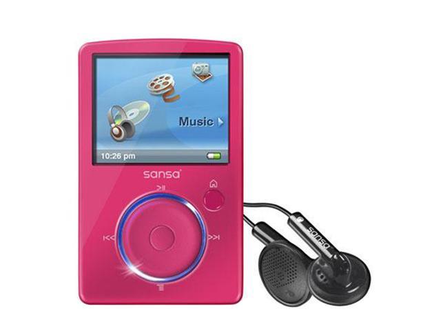 SanDisk Sansa Fuze 1.9" Pink 4GB MP3 / MP4 Player