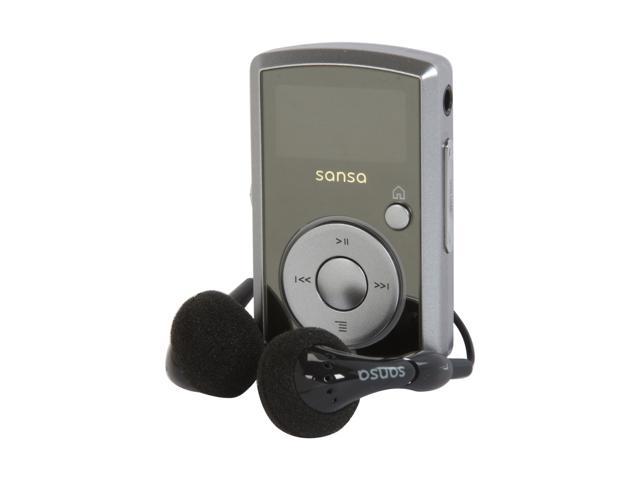 SanDisk Sansa Clip 1.0" Silver 4GB MP3 Player