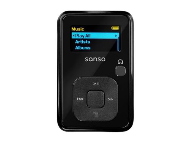 SanDisk Sansa Clip+ 1.0" Black 8GB MP3 Player SDMX18-008