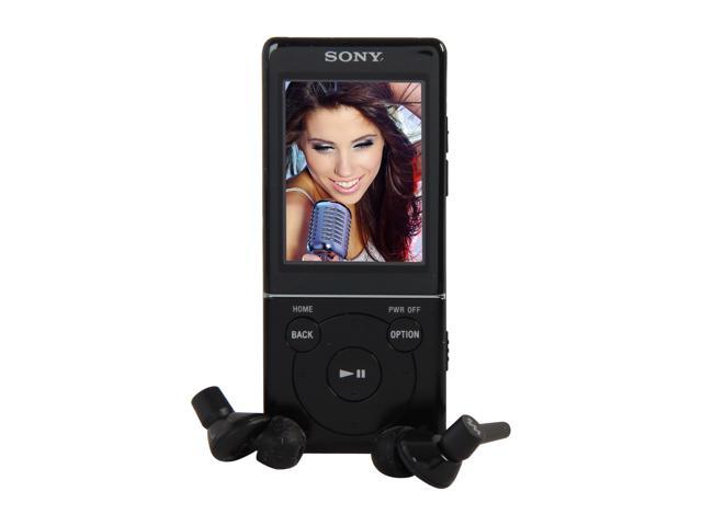 SONY E470 Series 2'" QVGA (320 x 240 Pixels) Black 4GB MP3 Player NWZE473BLK