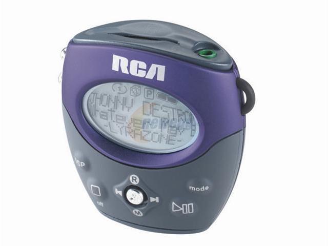 RCA Purple & Gray 128MB MP3 Player RD1080