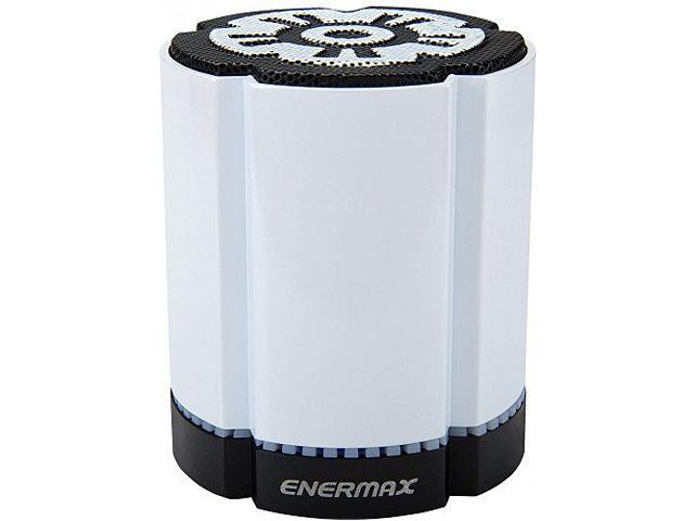Enermax 4 Watt Bluetooth Wireless LED Speaker - White