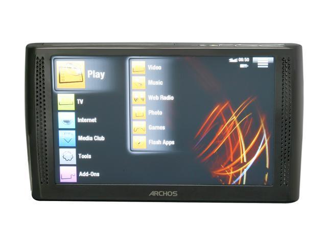Archos 7 501160 320GB 7" WiFi Internet Media Tablet with 7" TFT Touch Screen, Gray