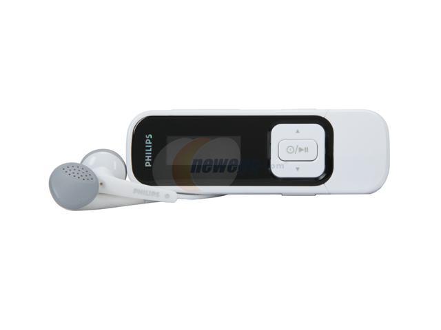 PHILIPS GoGear White 2GB MP3 Player SA2525/37
