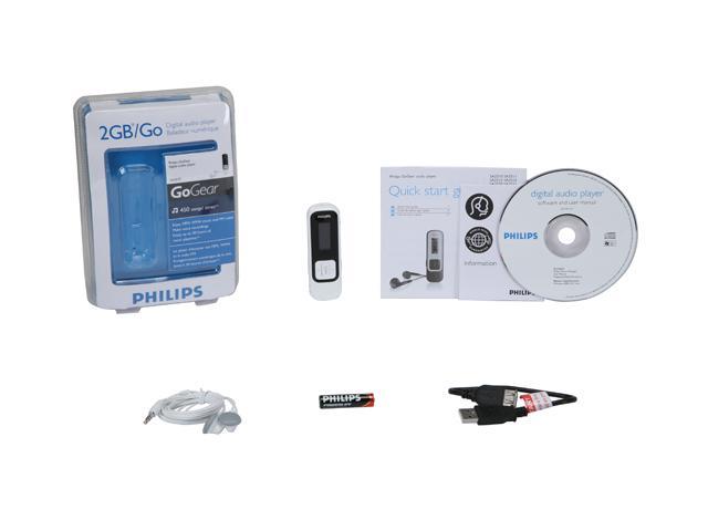 philips gogear 2gb mp3 player software download