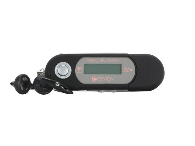 CENTON moVex Black 4GB MP3 Player 4GBMP3-001