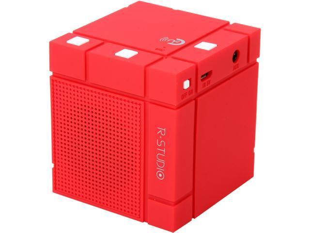 Rosewill R-Studio MINI RUBIC-RED - Portable Bluetooth Speaker with NFC and Handsfree Mic