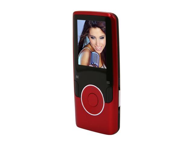 Coby 1.8" Red 4GB Video MP3 Player MP620