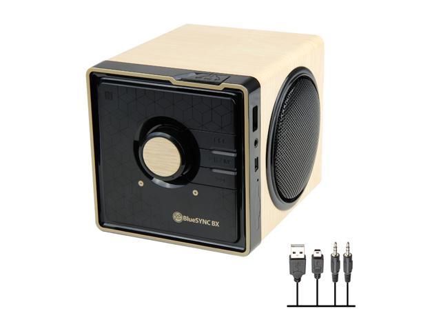 Gogroove Bluesync Bx Rechargeable Bluetooth Wood Style Speaker With Nfc