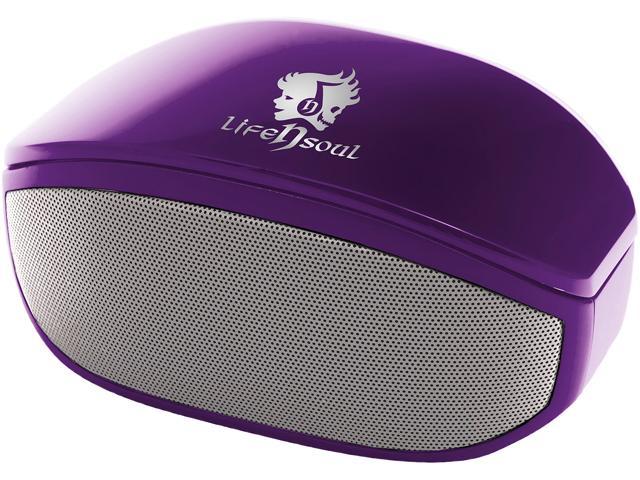 Life n Soul BN208-P Bluetooth Stereo Speaker Purple