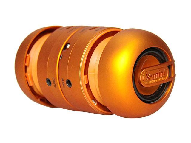 X-Mini Max Portable Capsule Speaker System Stereo Orange New Universal