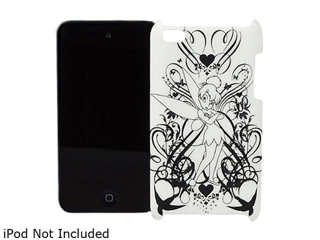 Disney Soft Touch Hard Case for iPod Touch 4G - White Tinkerbell IP-1328