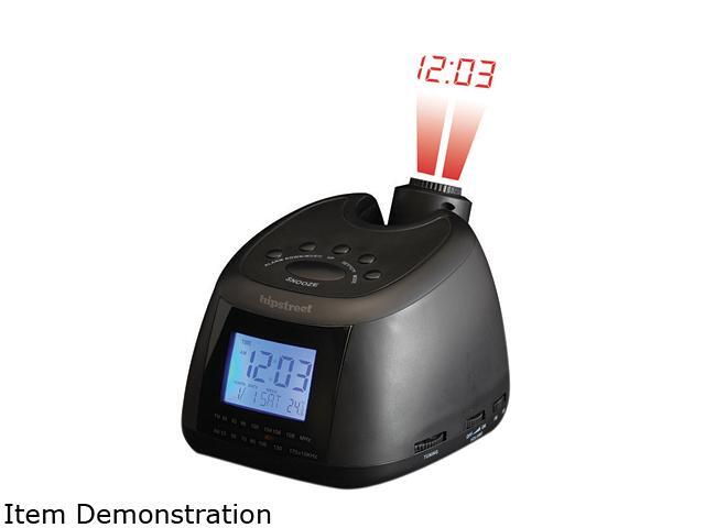 Hip Street Hymn Projection AM/FM Clock Radio HS-CRP213 - Newegg.ca