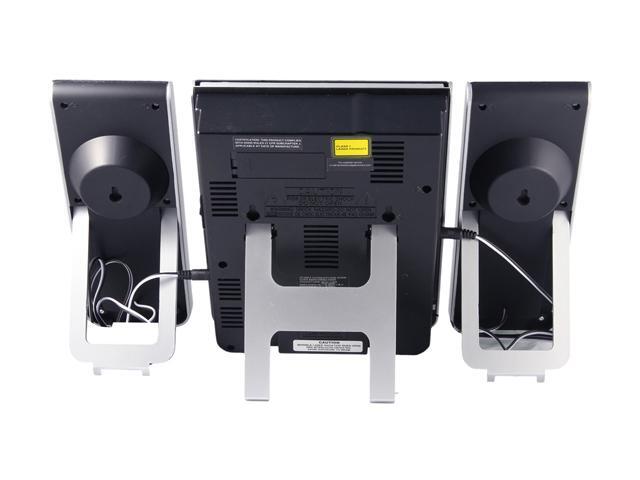 Craig CD Shelf System with AM/FM Stereo Radio and Dual Alarm Clock, 3 ...