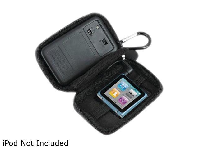 iHome IHM11BC iPod Nano 6G & iPod Shuffle Rechargeable Speaker Case