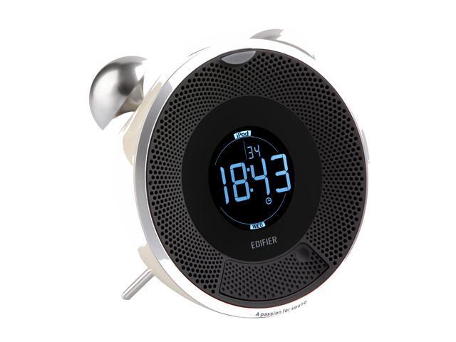 Edifier Tick Tock Alarm clock speaker system with SD/ USB/ AUX and FM ...