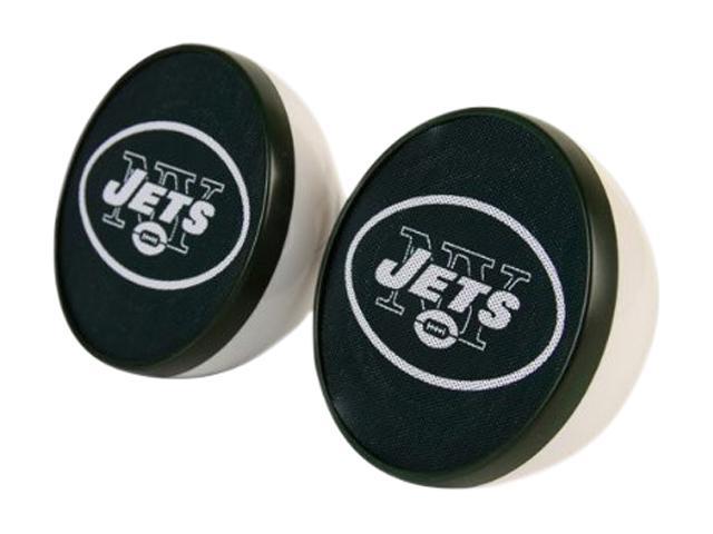 IHIP NFV4000NYJ New York Jets Speaker Set Nfl Front Logo