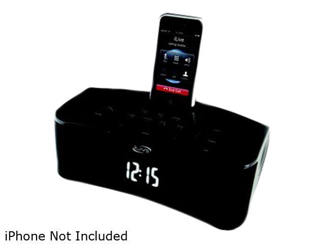 iLive iPod/iPhone Clock Radio ICP310B