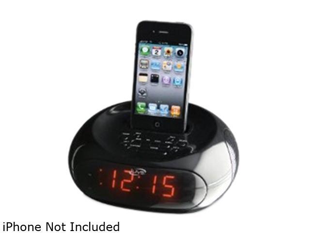 Dual Alarm Clock Radio for iPod and iPhone ICP131B