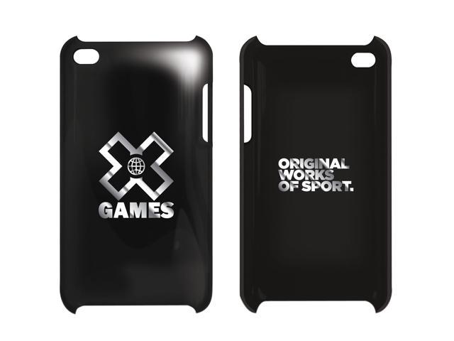 X Games Protective Case for iPod Touch 4th Gen - Platinum Black
