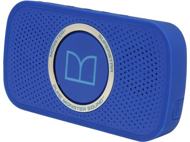 Monster Cable SuperStar HD Bluetooth Speaker-Blue