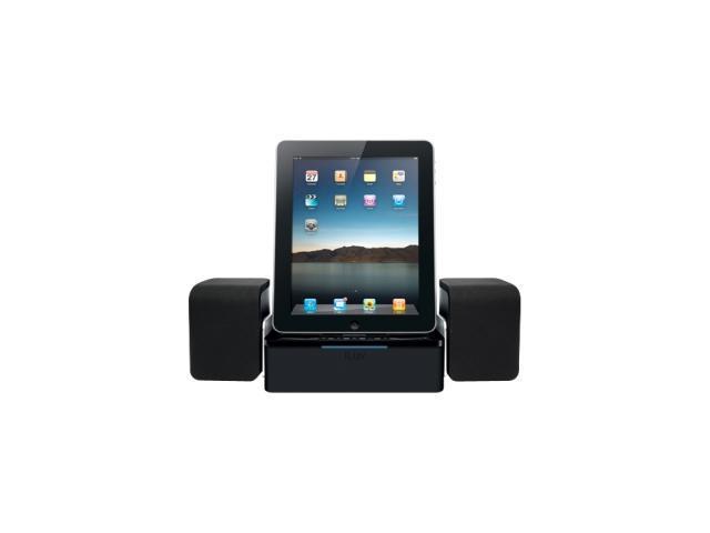 iLuv iMM747BLK Hi-Fidelity Speaker Dock (Black) for iPad, iPhone, and iPod