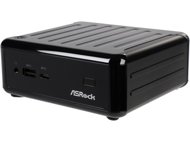 ASRock BEEBOX J3160 Black Barebone Systems - Mini / Booksize Win7 Support