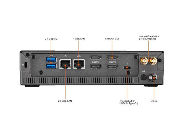 Intel NUC NUC9i5QNX 4-Core I5-9300H, 16GB RAM, 512GB SSD, X