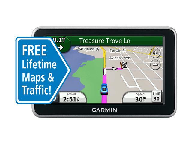 GARMIN 4.3" GPS Navigation with Lifetime Traffic & Map Updates