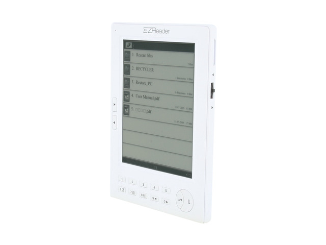 Astak EB-05EZWHT EZ E-Book Reader Pocket Pro with 5