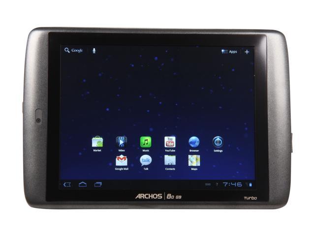 Archos 80 G9 TURBO 8.0" 1024 x 768 Android Tablet - US Android 3.2 (Honeycomb)