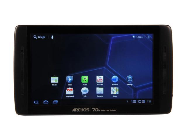 Archos 501978 512MB RAM Memory 7.0" 1024 x 600 70b Internet Tablet Android 3.2 (Honeycomb)
