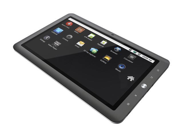 COBY Kyros MID1024-4G 10.0" 1024 x 600 (WSVGA) Internet Tablet Android 2.2 (Froyo)