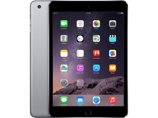 Apple iPad Mini 3 MGNV2LL/A-GRY 1GB Memory 16GB Flash Storage 7.9" 2048 x 1536 Tablet PC iOS Gray