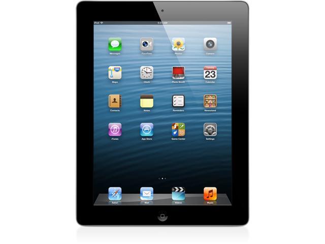 Apple iPad with Retina Display ME400LL/A (128GB, Wi-Fi + AT&T, Black) NEWEST VERSION